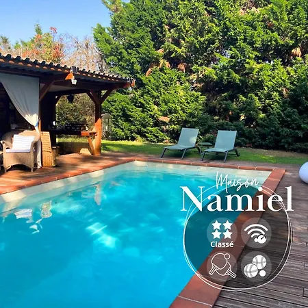 Namiel - Maison De Vacances, Piscine, Loisirs アパート Damiatte